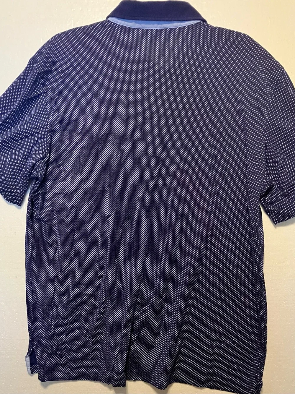 Ralph Lauren Navy Microdot Short-Sleeve Polo